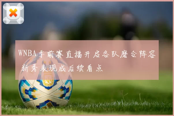 WNBA季前赛直播开启各队磨合阵容 新秀表现成后续看点