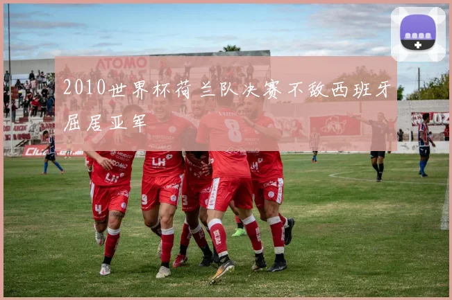 2010世界杯荷兰队决赛不敌西班牙屈居亚军