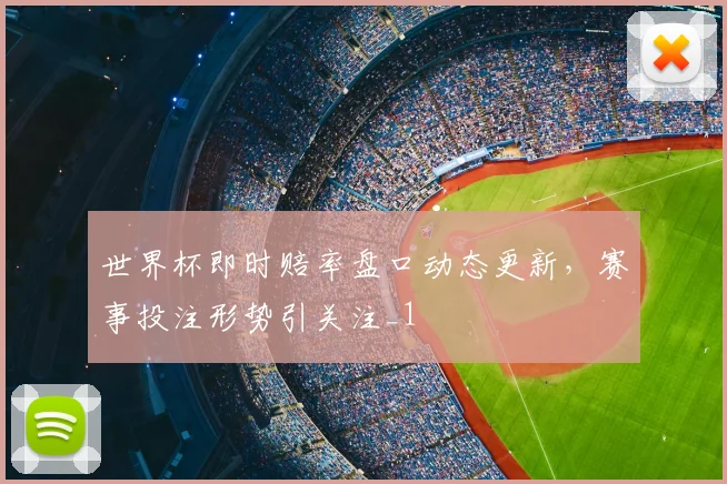 世界杯即时赔率盘口动态更新,赛事投注形势引关注_1